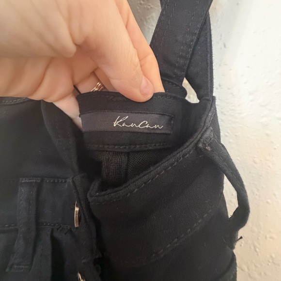 KanCan Black Overalls - Picture 2 of 6